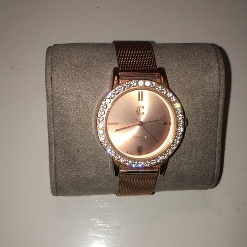 Charming Charlie’s Rose Gold Watch